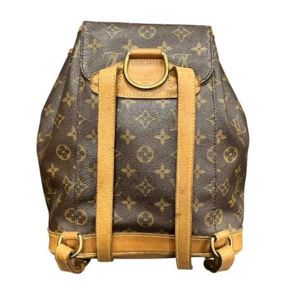 LOUIS VUITTON Authentic Brown Monogram Backpack main image 9
